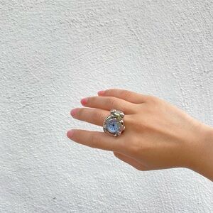 Vintage Teddy Bear Ring Watch